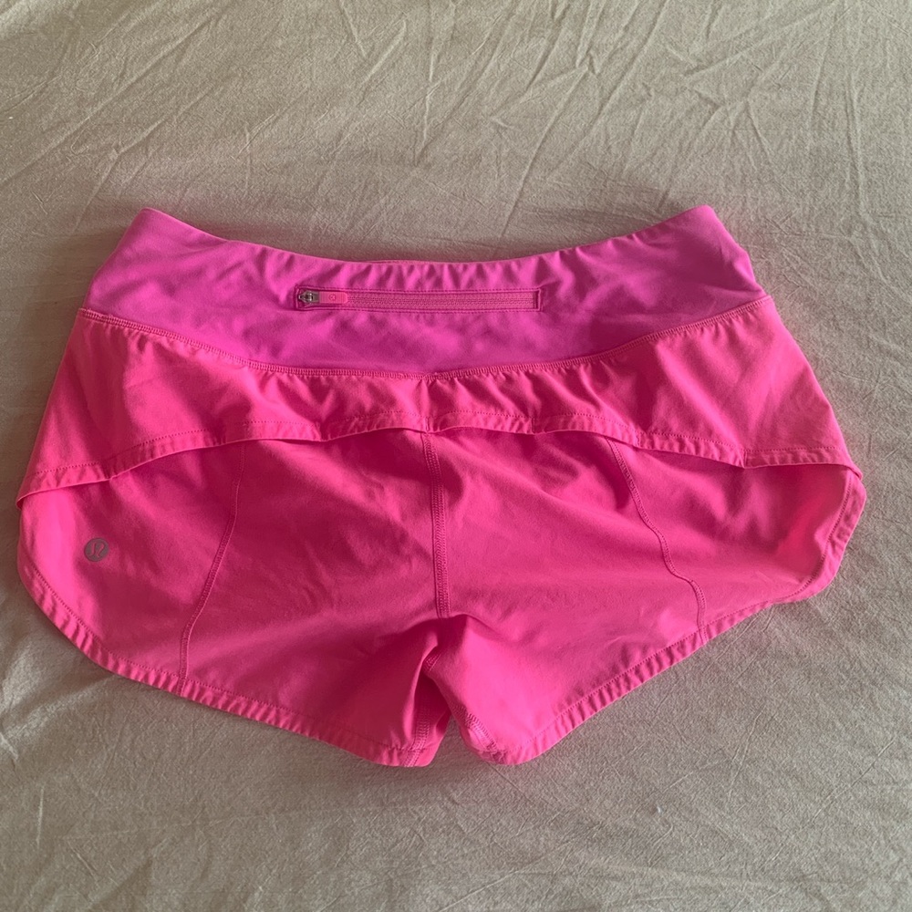 RARE Dark Prism Pink LuLulemon Speed Up Shorts